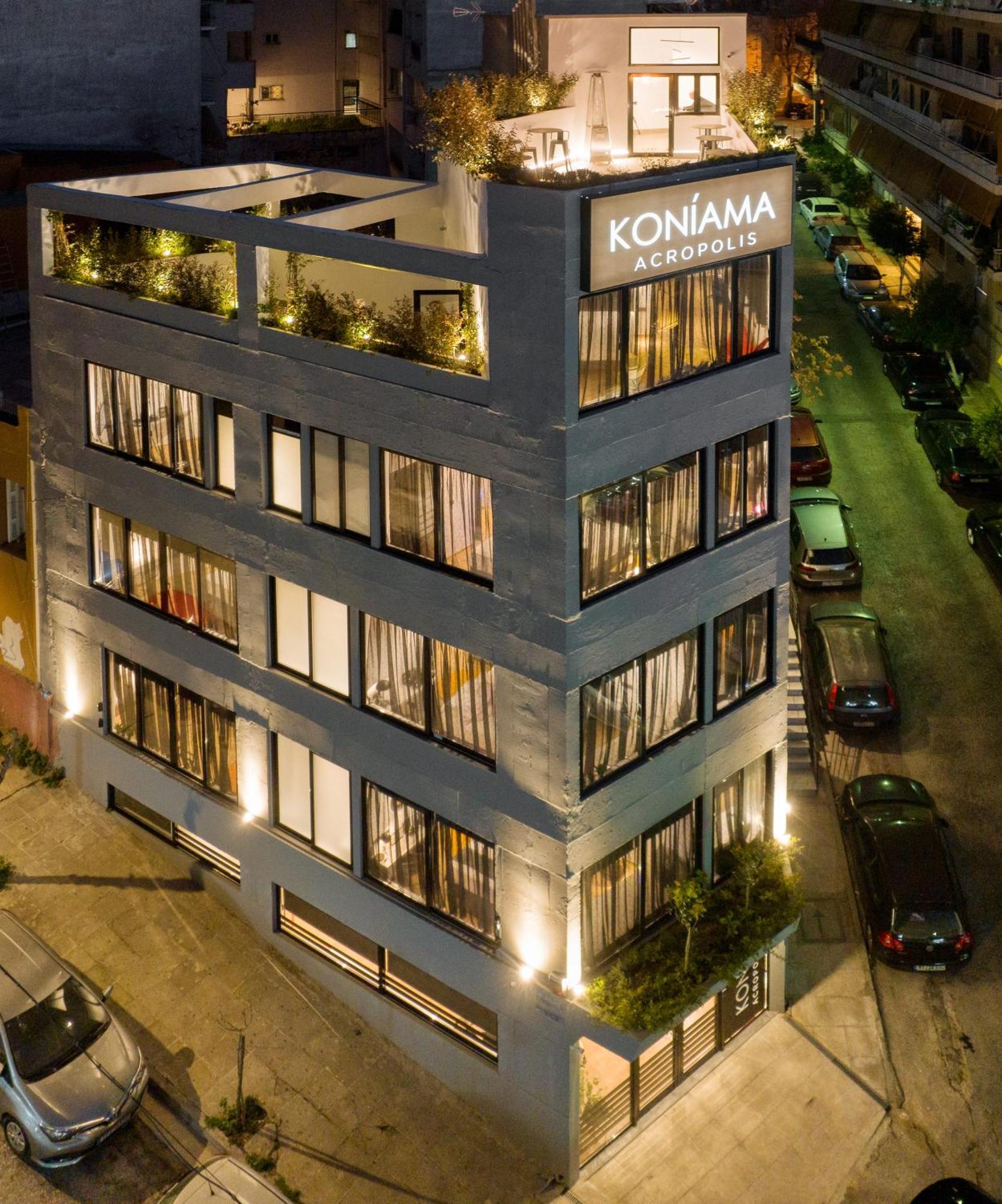 Hotel Koniama Acropolis Athen Exterior foto